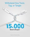 (image for) Anker USB C to MFI 0.9m PowerLine Select+ White Cable