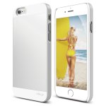 (image for) ELAGO Premium Hybrid Case for iPhone 6/6s White-Silver IN STOCK