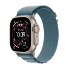 (image for) Ultra 3 GPS+Cellular 49mm Natural Ti w. Light Blue Alpine Loop