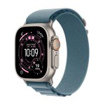 (image for) Ultra 3 GPS+Cellular 49mm Natural Ti w. Light Blue Alpine Loop