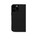 (image for) Card Folio M for 16 Pro Max Leather Flip Case Black IN STOCK