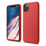 (image for) iPhone 11 Pro Max Premium Silicone Case 6.5" Red