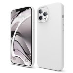 (image for) iPhone 12 Pro Max 6.7" Premium Silicone Case (White) IN STOCK