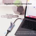 (image for) UNITEK uHUB Q4+ 4-in-1 USB-C Ethernet Hub