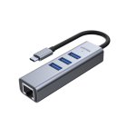 (image for) UNITEK uHUB Q4+ 4-in-1 USB-C Ethernet Hub
