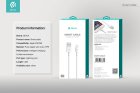 (image for) DEVIA Smart Lightning Cable 1m White IN STOCK