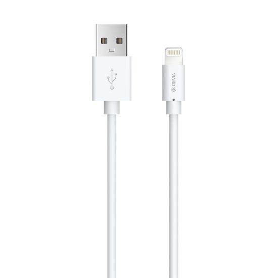 (image for) DEVIA Smart Lightning Cable 1m White IN STOCK