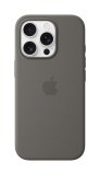 (image for) iPhone 16 Pro Silicone Case with MagSafe - Stone Grey