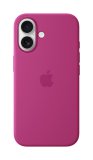(image for) iPhone 16 Silicone Case with MagSafe - Fuchsia