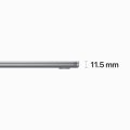 (image for) 15" MacBook Air M2 8c CPU & 10c GPU 256GB Space Gray GR/EN STOCK