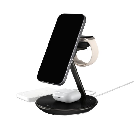 (image for) Power Station 5in1 Wireless Charging Stand (Qi2) Black