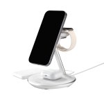 (image for) Power Station 5in1 Wireless Charging Stand (Qi2) White IN STOCK