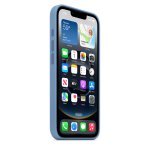 (image for) iPhone 16e Silicone Case Winter Blue