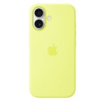 (image for) iPhone 17 Pro Silicone Case with MagSafe – Neon Yellow