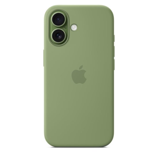 (image for) iPhone 17 Pro Silicone Case with MagSafe – Light Moss