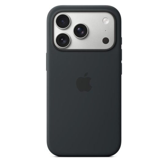 (image for) iPhone 17 Pro Silicone Case with MagSafe – Black