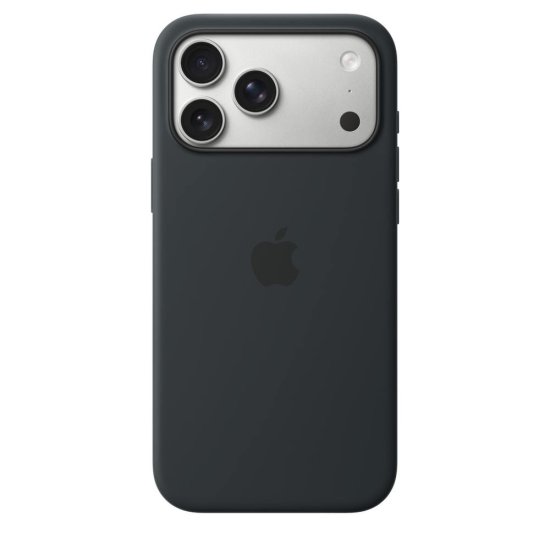 (image for) iPhone 17 Pro Max Silicone Case with MagSafe – Black