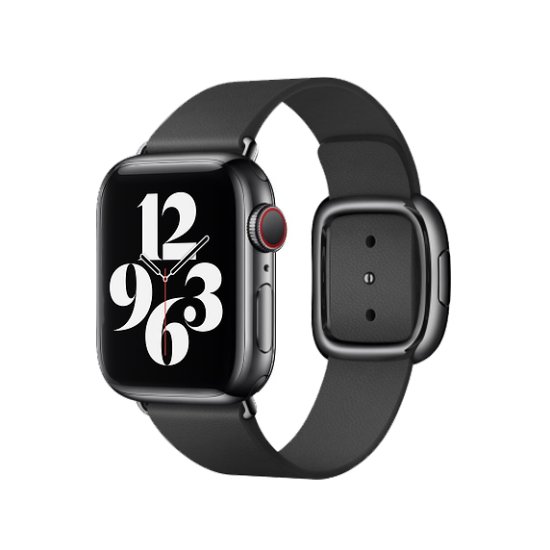 (image for) 40mm Black Modern Buckle - Large
