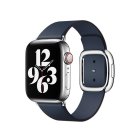 (image for) 40mm Deep Sea Blue Modern Buckle - Small
