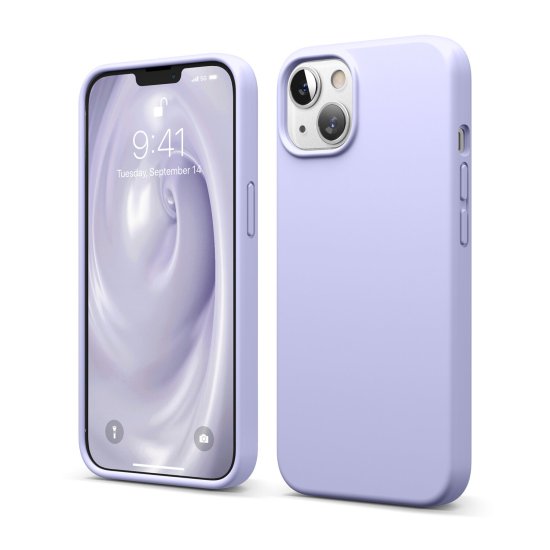 (image for) iPhone 13 6.1" Silicone Case Purple IN STOCK