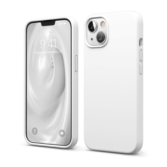 (image for) iPhone 13 6.1" Silicone Case White IN STOCK