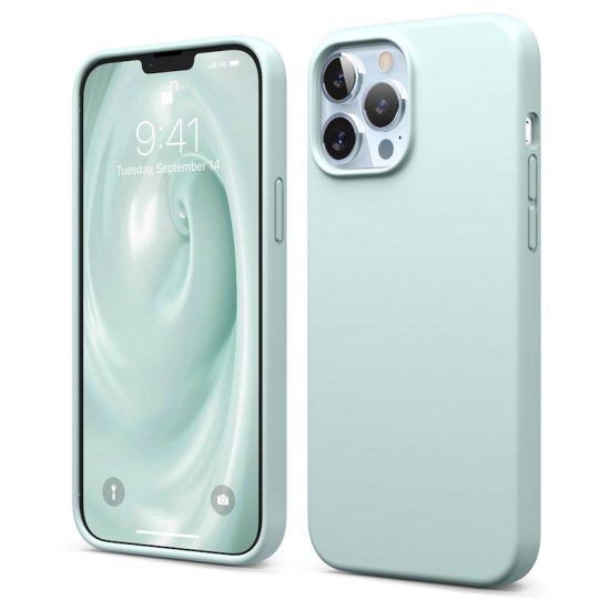 (image for) iPhone 13 Pro 6.1" Silicone Case Mint