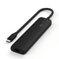 (image for) Satechi USB-C SLIM MULTI-PORT WITH ETHERNET Black - IN STOCK