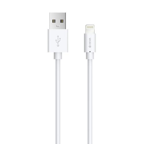 DEVIA Smart Lightning Cable 1m White IN STOCK