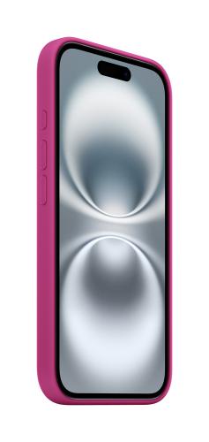 iPhone 16 Plus Silicone Case with MagSafe - Fuchsia