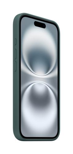 iPhone 16 Plus Silicone Case with MagSafe - Lake Green