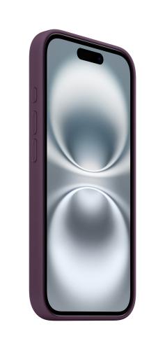 iPhone 16 Silicone Case with MagSafe - Plum