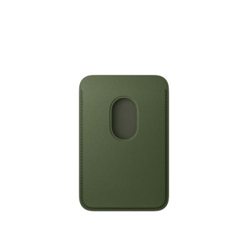 iPhone FineWoven Wallet with MagSafe - Moss