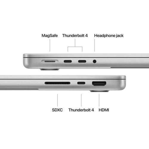 MacBook Pro 16" M5 Max, 18CPU & 40GPU, 48GB, 2TB - Silver