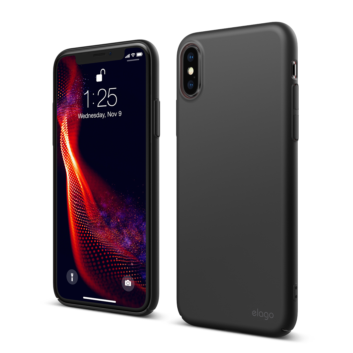 (image for) Elago Slim Fit Case for iPhone XS - Black IN STOCK