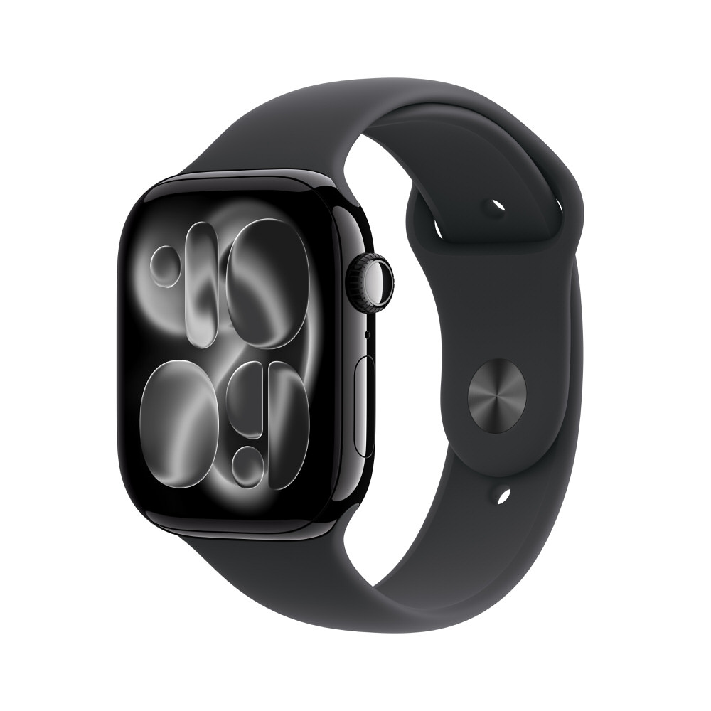 (image for) Series 11 GPS+Cell 42mm Jet Black Alu. w. Black Sport Band