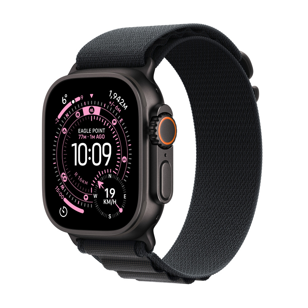 (image for) Ultra 3 GPS+Cellular 49mm Black Ti w. Black Alpine Loop