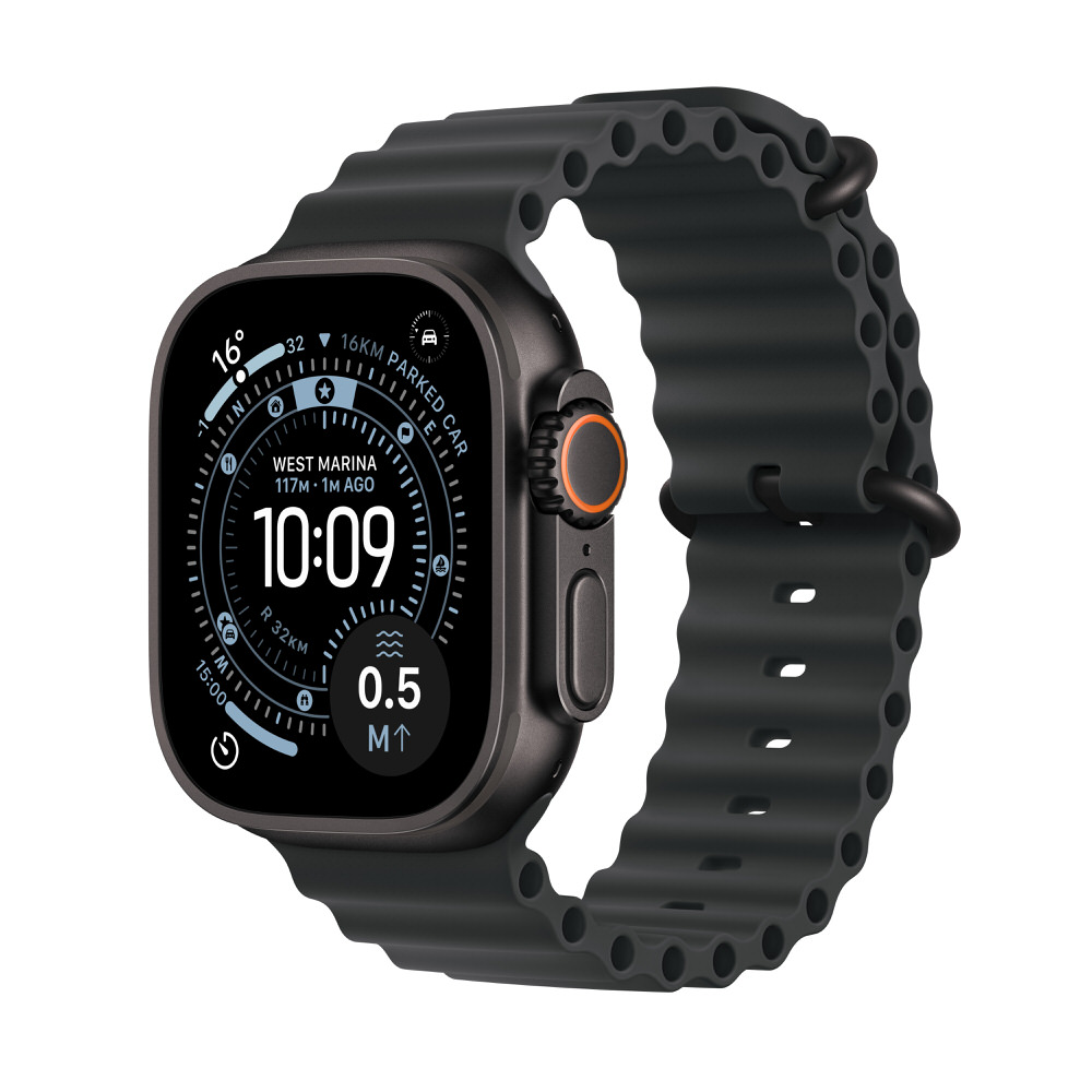 (image for) Ultra 3 GPS+Cellular 49mm Black Ti w. Black Ocean Band
