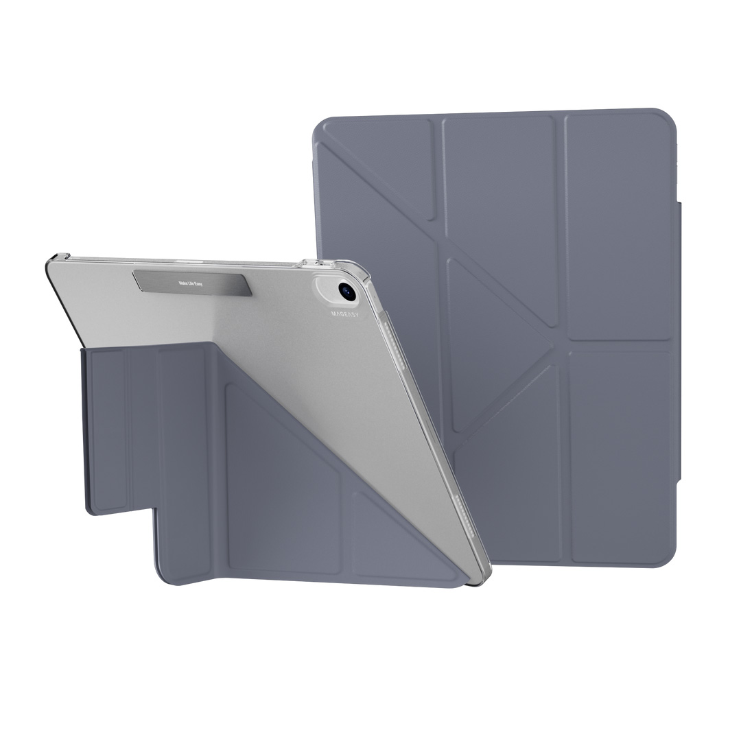 (image for) Facet Folding Folio Case for iPad Air 11" M2 Blue - IN STOCK