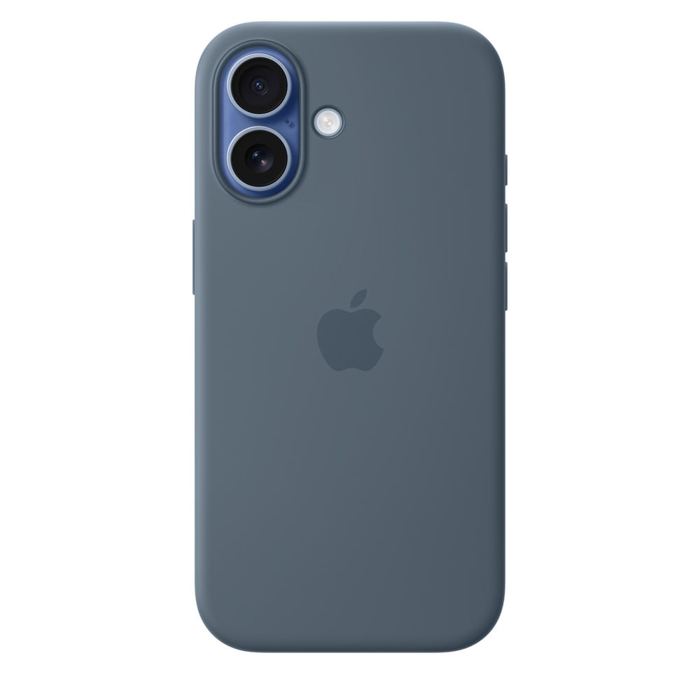 (image for) iPhone 17 Pro Silicone Case with MagSafe – Anchor Blue