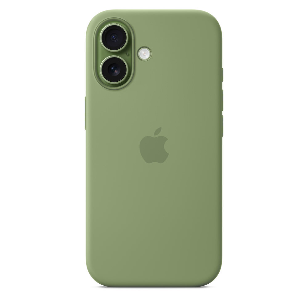 (image for) iPhone 17 Pro Silicone Case with MagSafe – Light Moss