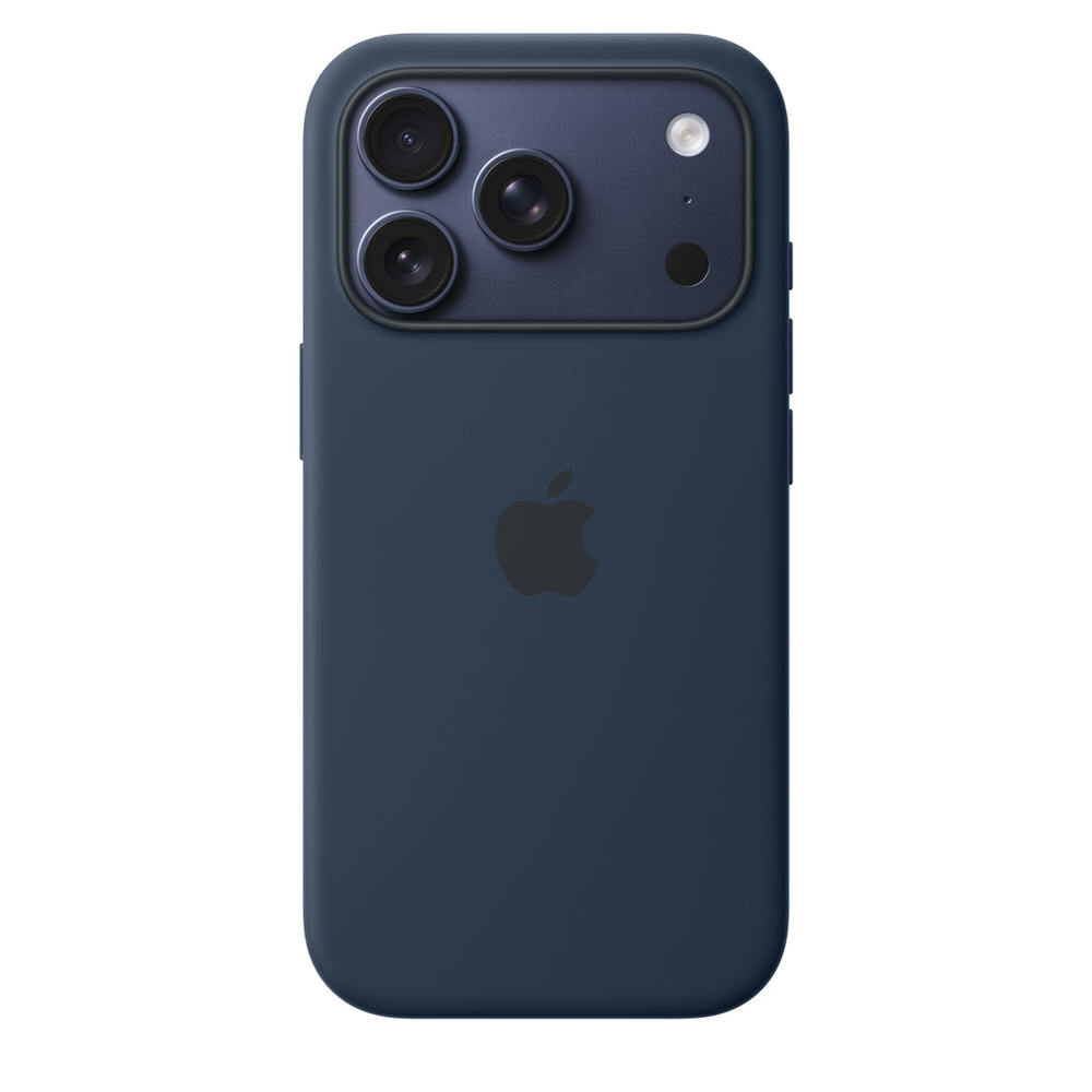(image for) iPhone 17 Pro Silicone Case with MagSafe – Midnight