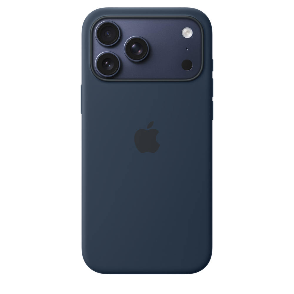 (image for) iPhone 17 Pro Max Silicone Case with MagSafe – Midnight