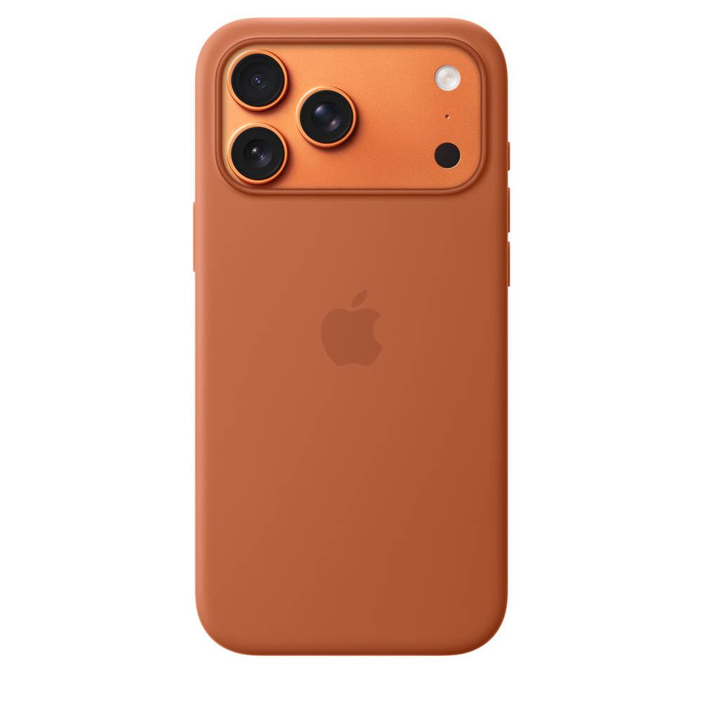 (image for) iPhone 17 Pro Max Silicone Case with MagSafe – Sienna - STOCK