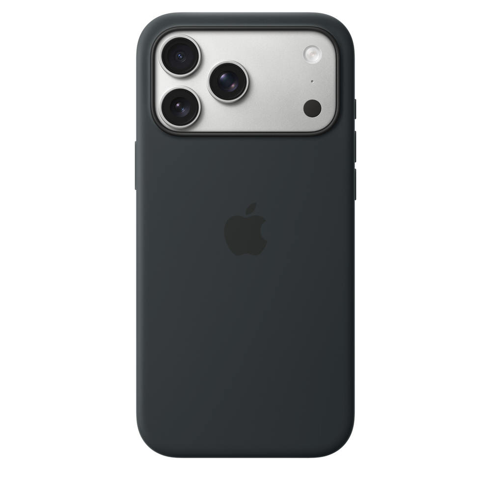 (image for) iPhone 17 Pro Max Silicone Case with MagSafe – Black