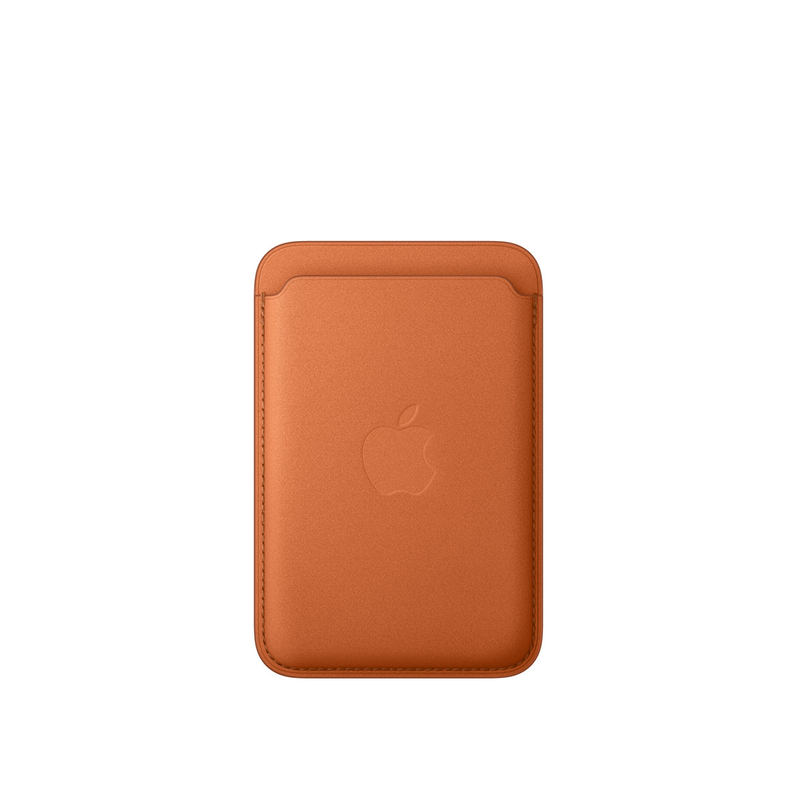 (image for) iPhone FineWoven Wallet with MagSafe - Fox Orange