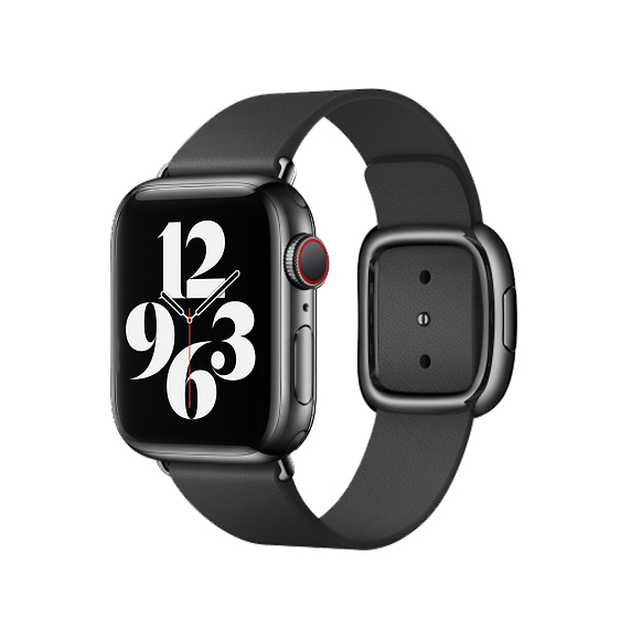 (image for) 40mm Black Modern Buckle - Small