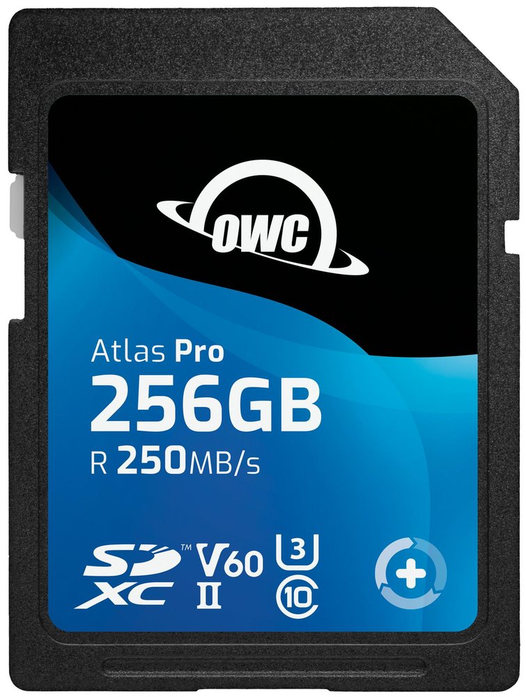 (image for) OWC Atlas Pro SDXC UHS-II V60 256 GB IN STOCK