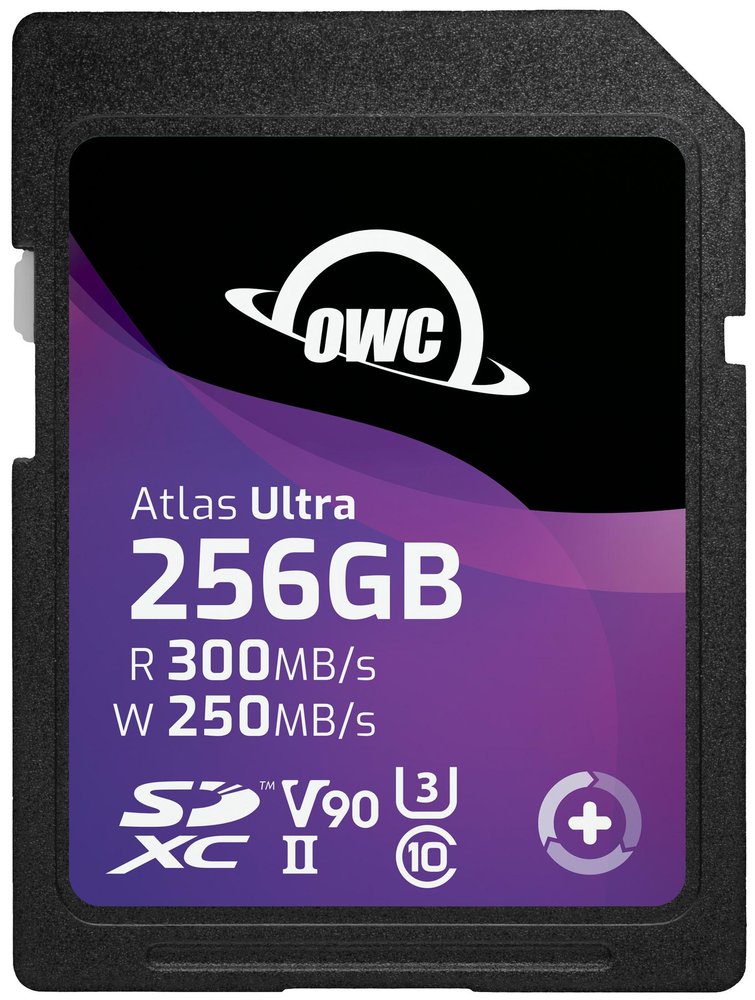 (image for) OWC Atlas Ultra SDXC UHS-II V90 Card 256 GB