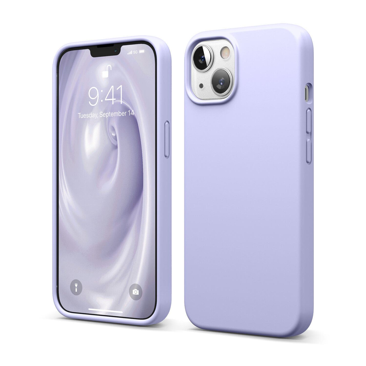 (image for) iPhone 13 6.1" Silicone Case Purple IN STOCK
