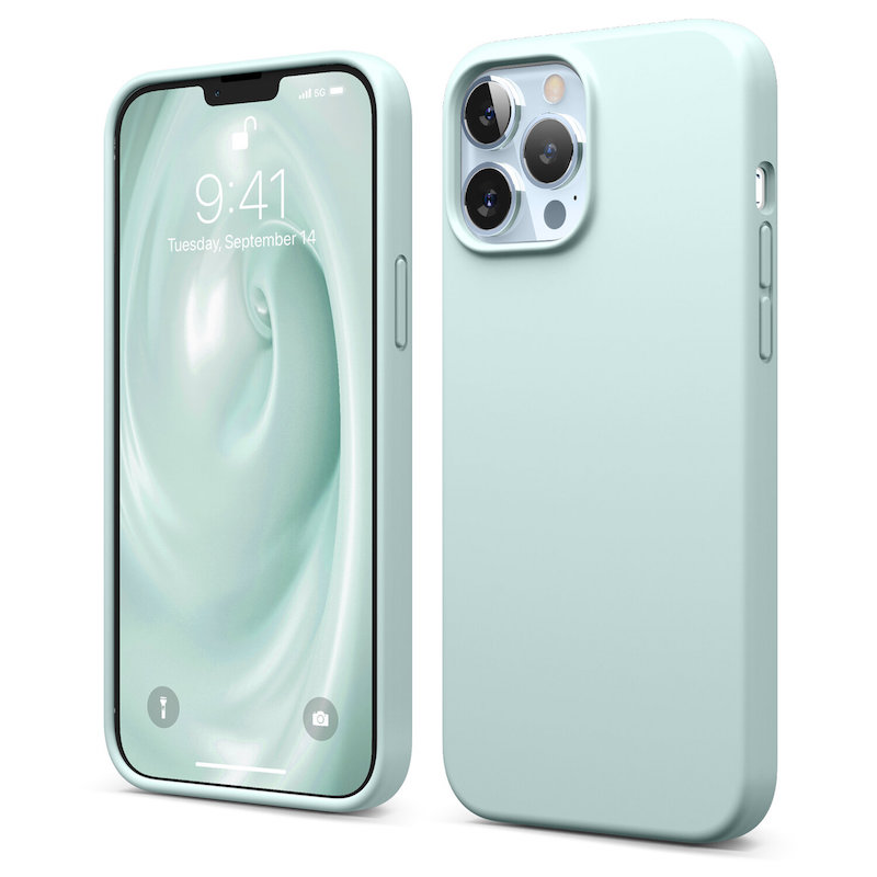 (image for) iPhone 13 Pro 6.1" Silicone Case Mint